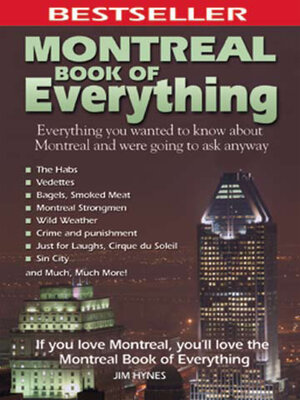 cover image of Montreal Book of Everything